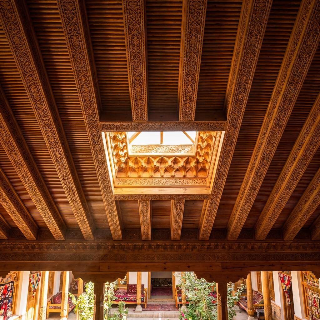 和田民居特色-木雕装饰